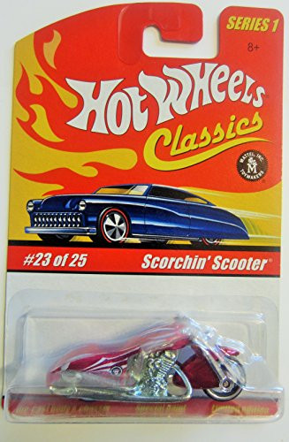 Scorchin' Scooter Hot Wheels Classics Series 1 - Magenta 23 of 25