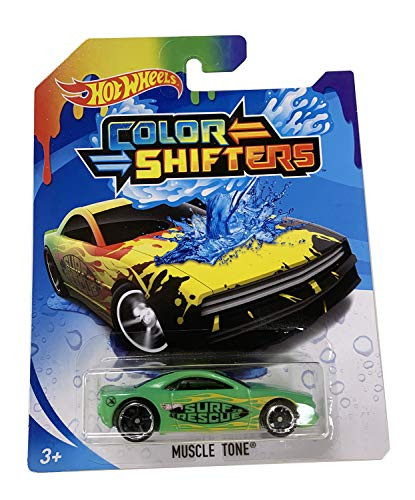 HW Color Shifters Muscle Tone Multicolor Die-Cast Vehicle 1/64 Scale