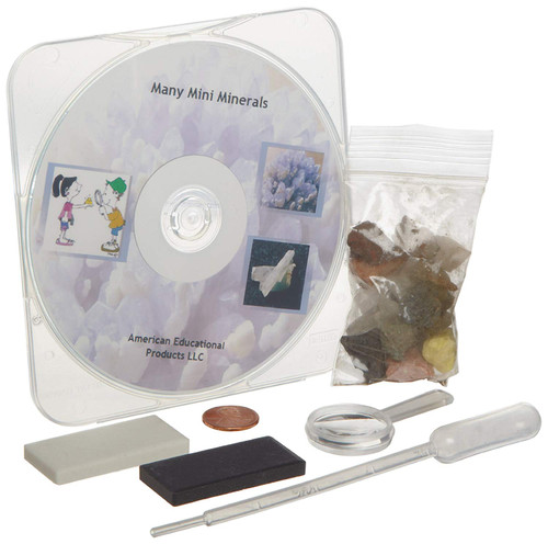 American Educational Many Mini Minerals Student Kit