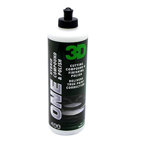 3D One - Professional Cutting, Polishing, and Finishing Compound (32 Oz) for Paint Correction, Auto Detailing and Buffing 3D One - Professional Cutting, Polishing, and Finishing Compound (32 Oz) for Paint Correction, Auto Detailing and Buffing