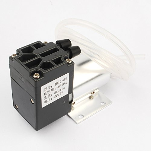 DOWONSOL DC12V 120kpa 5L/min 6W Mini Vacuum Pump Negative Pressure Pump Suction Pump +1M Silica Gel Tube