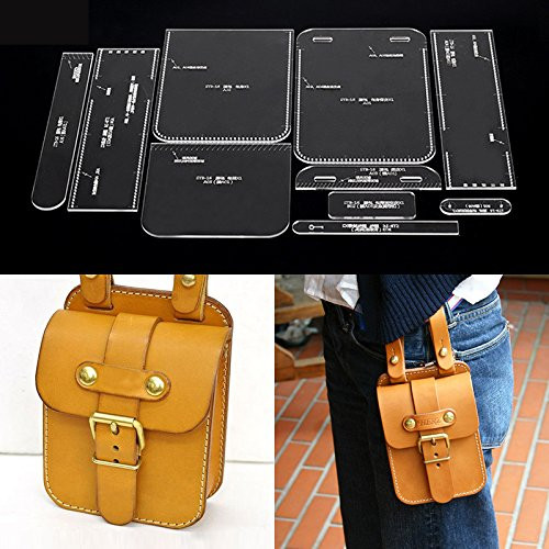 NW Pocket Acrylic Template Leather Pattern Acrylic Leather Pattern Leather Templates for Wallet