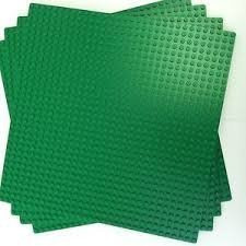 LEGO Green Builder Base Plate 626 (10 x 10) 3 units by LEGO