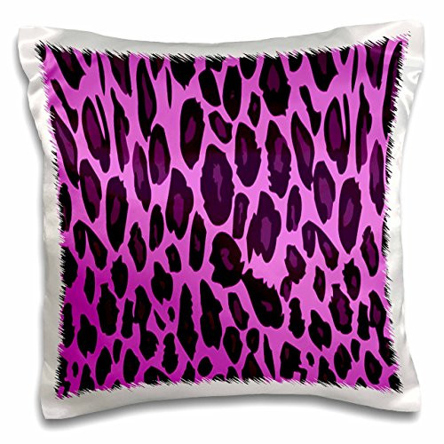 3dRose pc_62040_1 Hot Pink Cheetah-Pillow Case, 16 by 16"