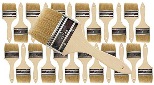Pro Grade - Chip Paint Brushes - 24 Ea 3 Inch Chip Paint Brush Pro Grade - Chip Paint Brushes - 24 Ea 3 Inch Chip Paint Brush