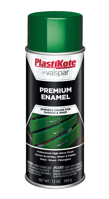 PlastiKote T-12 General Purpose Shamrock Green Premium Enamel - 12 Oz.