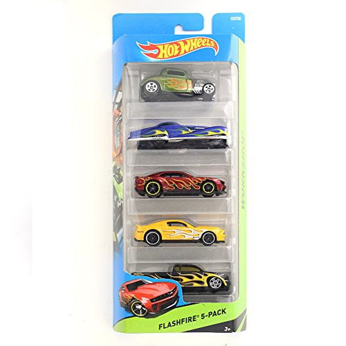 Mattel Hot Wheels, 2015 Workshop, Flashfire 5-Pack