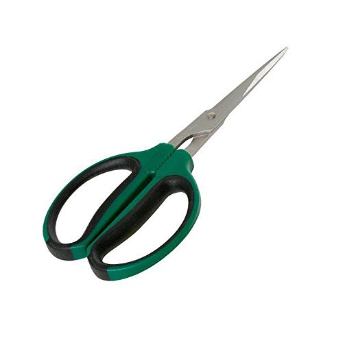 TopoGrow Bonsai 60mm Straight Trimming Pruning Micro Tip Pruning shears Scissors Hydroponic Garden W/handles of Random Color via Batches(60mm(1-Pack))