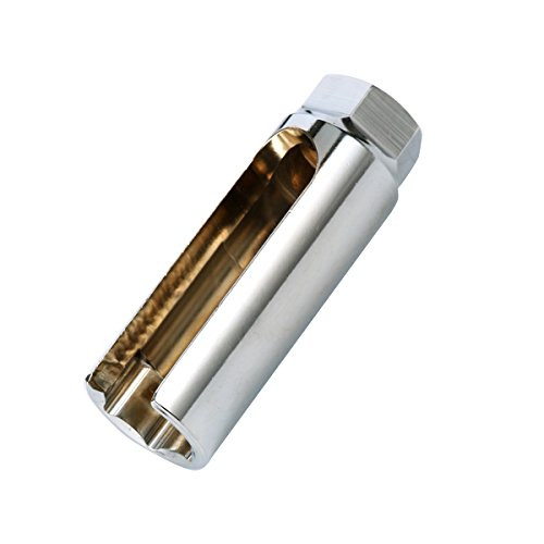 8milelake 3/8 inches Drive by 7/8 inches (22mm) Offset Oxygen Sensor Socket