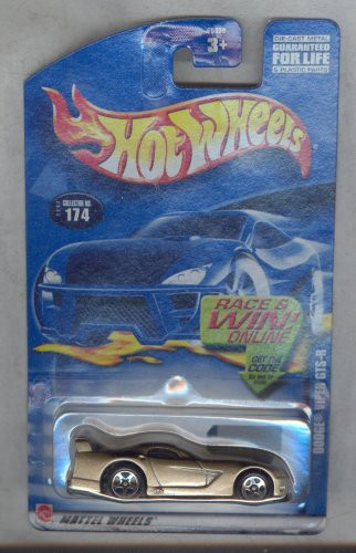 Hot Wheels 2002-174 Dodge Viper gts-r 1:64 Scale