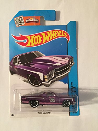 Hot Wheels, 2015 HW City, '71 El Camino [Purple] Die-Cast Vehicle #18/250,