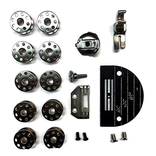 INDUSTRIAL SEWING 19 PCS SET SINGLE NEEDLE Fits JUKI BROTHER SINGER CONSEW