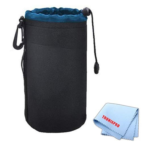 Large Neoprene Soft Lens Pouch For Nikon AF-S Nikkor DX 18-300mm f/3.5-5.6G ED VR Lens, Nikon AF Zoom Nikkor 70-300mm f/4-5.6G Lens, Nikon AF-S DX NIKKOR 18-200mm f/3.5-5.6G ED VR II Zoom Lens & More Large Neoprene Soft Lens Pouch For Nikon AF-S Nikkor DX 18-300mm f/3.5-5.6G ED VR Lens, Nikon AF Zoom Nikkor 70-300mm f/4-5.6G Lens, Nikon AF-S DX NIKKOR 18-200mm f/3.5-5.6G ED VR II Zoom Lens & More