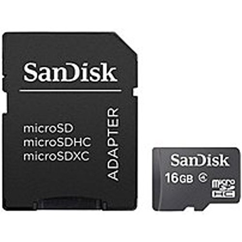 SanDisk 16GB microSD Class 4 Card