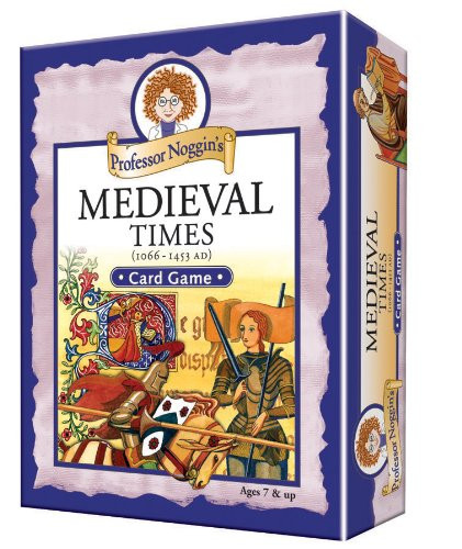 Professor Noggin's Medieval Times - A Educational Trivia Based Card Game For Kids