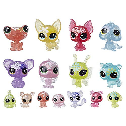 Littlest Pet Shop Blooming Bouquet, 16 Pets, Part of The Lps Petal Party Collection