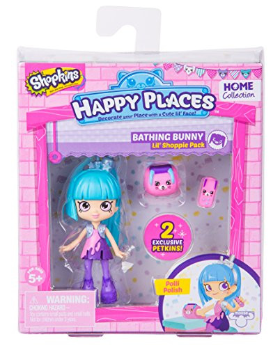 Shopkins Happy Places Season 2 Doll Single Pack Polli Polish Toy