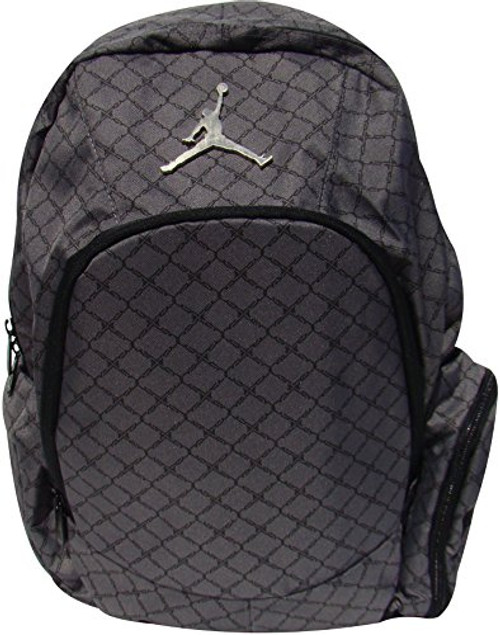 Nike Jordan Graphite Backpack Laptop Sleeve/Protection Audio Pocket