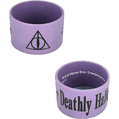 HARRY POTTER Neca Deathly Hallows DH Series 2 Thick Rubber Bracelet  Deathly Hallows V2?