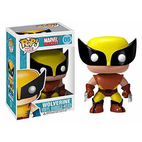 Funko Pop Marvel Wolverine Brown Suit Exclusive Vinyl Bobblehead Figure