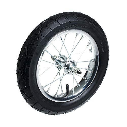 AlveyTech Front Wheel Assembly with Wire Spoke Rim for The Razor Pocket Mod (Versions 13)
