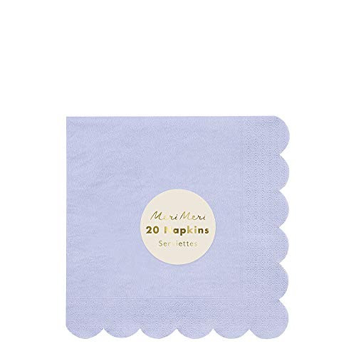 Meri Meri Blue Simply Eco Large Napkins