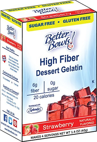 Better Bowls Sugar Free Strawberry Gelatin Mix