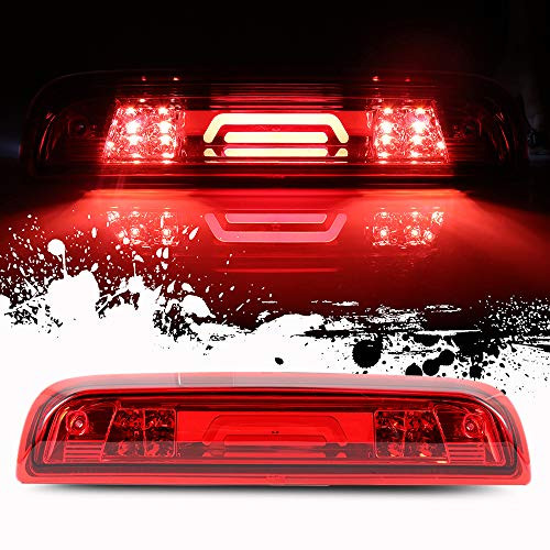 ROADFAR Third Brake Light LED 3rd Brake Light Red Lens Chrome Housing Replacement fit for 2014-2018 GMC Sierra 1500 Chevy Silverado 1500 2015-2018 GMC Sierra 2500HD 3500HD Chevy Silverado 2500 3500 ROADFAR Third Brake Light LED 3rd Brake Light Red Lens Chrome Housing Replacement fit for 2014-2018 GMC Sierra 1500 Chevy Silverado 1500 2015-2018 GMC Sierra 2500HD 3500HD Chevy Silverado 2500 3500