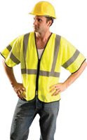 Radnor 2X - 3X Hi-Viz Yellow Polyester and Mesh Cl