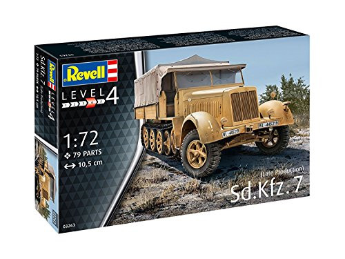 Revell 03263, Sd.Kfz. 7 (Late Production), 1:72 scale plastic model
