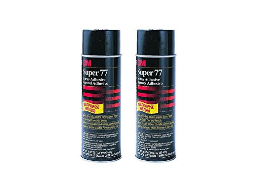 3M Set of 2 3M 7.3 fl oz Super 77 Multipurpose Spray Aerosol Adhesive