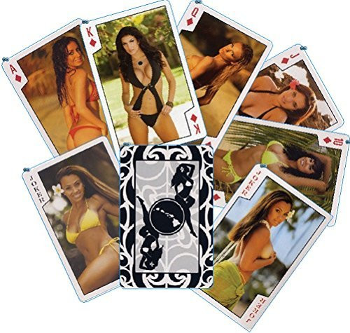 The Islander Group Playing Cards Girls of Hawaii