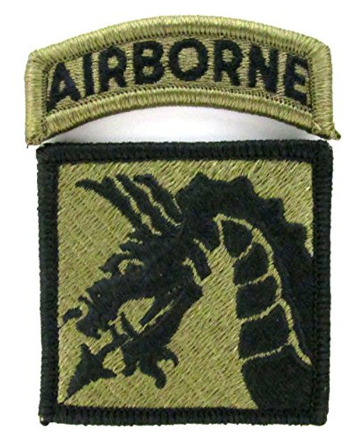 18th Airborne Corps OCP Patch with Airborne Tab - Scorpion W2