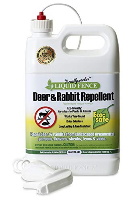 Liquid Fence 109 Ready-to-Use Deer and Rabbit Repellent 1 Gallon