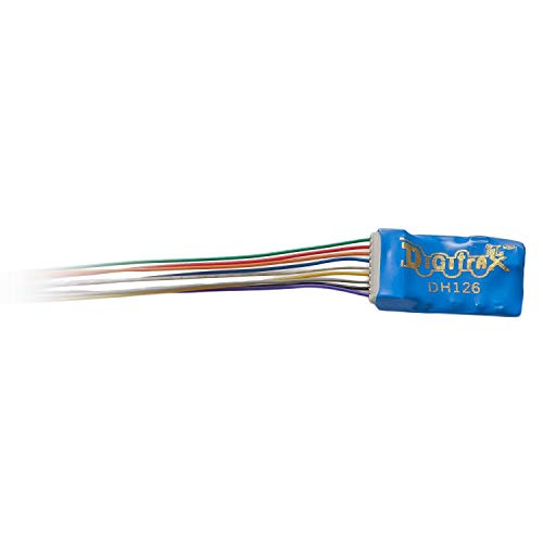 Digitrax DGTDH126D HO DCC Decoder Series 6, 6-Functions 9-Pin 1A