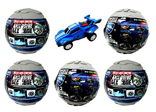 Rocket League Mini Pull-Back Racer Car Mystery Ball 5-Capsules