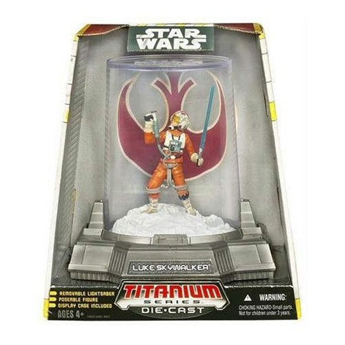 Star Wars Titanium Series Luke Skywalker Figure