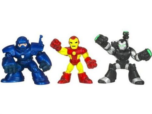 Marvel Super Hero Squad Iron Man 2 Movie Armor Wars Part I Battle Pack