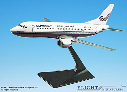 Flight Miniatures Odyssey International Airlines Boeing 737-300 1:200 Scale Display Model REG#C-FGHQ