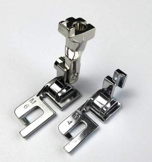 Sew-link Felling Foot 4mm & 6mm for Bernina New Style Artista, Activa, Virtuosa, Aurora, 100, 120 Sew-link Felling Foot 4mm & 6mm for Bernina New Style Artista, Activa, Virtuosa, Aurora, 100, 120