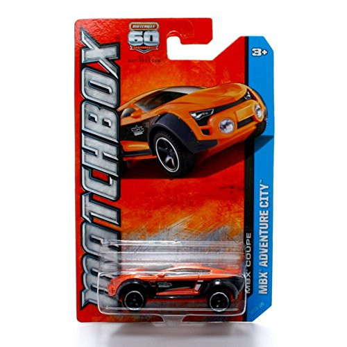 Matchbox MBX Coupe (Orange) MBX Adventure City 2013 1:64 Scale Basic Die-Cast Vehicle (#107 of 120) Matchbox MBX Coupe (Orange) MBX Adventure City 2013 1:64 Scale Basic Die-Cast Vehicle (#107 of 120)