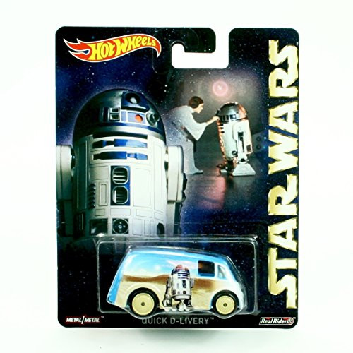 QUICK D-LIVERY * R2-D2 * Hot Wheels 2015 Pop Culture STAR WARS Series Die-Cast Vehicle QUICK D-LIVERY * R2-D2 * Hot Wheels 2015 Pop Culture STAR WARS Series Die-Cast Vehicle
