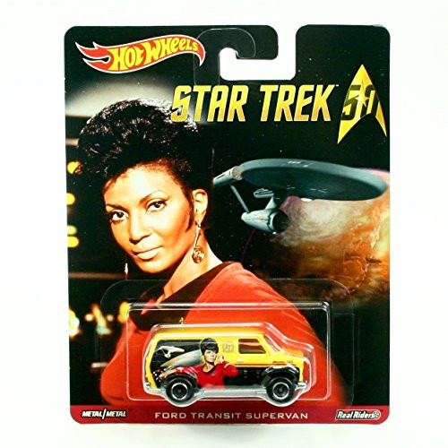 Pop Culture Ford Transit SUPERVAN Star Trek / Lieutenant Uhura Hot Wheels 2015 Star Trek 50th Anniversary Series Die-Cast Vehicle