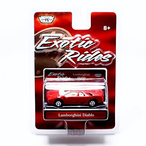 LAMBORGHINI DIABLO * Exotic Rides * 2008 Motor Max 1:64 Scale Vehicle Collection