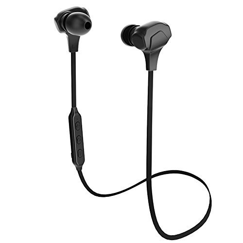 APIE Wireless Sports Bluetooth Headphones Wireless Earbuds with Mic Stereo Headset Noise Cancelling Neckband Sweatproof Earphones