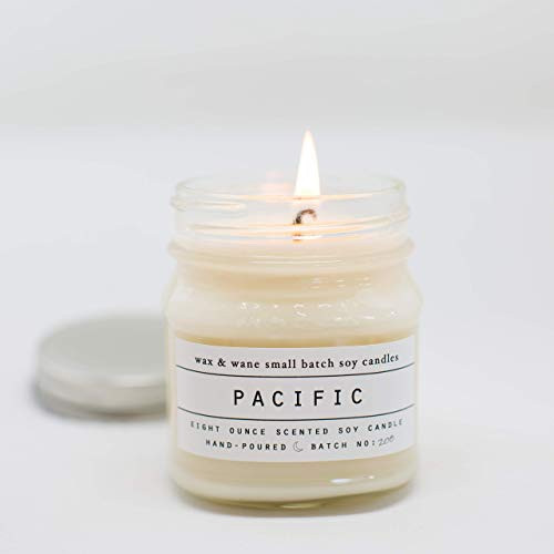 Pacific 8 oz Mason Jar Soy Candle
