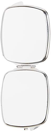 Rikki Knight Compact Mirror, Rustic Fireplace, 3 Ounce