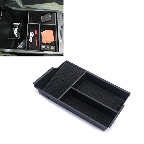 Samlighting Toyota Center Console Organizer Tray for Toyota Tundra Accessories(2007-2018)/Toyota Sequoia (2008-18) Storage Console Device