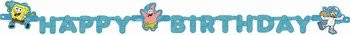SpongeBob 'Buddies' Happy Birthday Banner (1ct)*