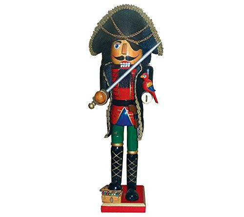 Santa's Workshop 70501 Pirate Nutcracker, 15"
